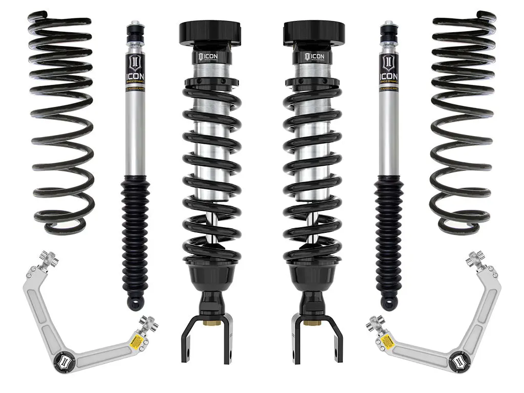 Icon 2019-2023 Ram 1500 2-3" Lift Stage 2 Suspension System Billet Uca 1
