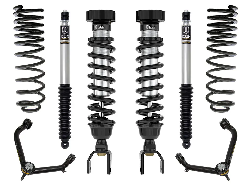 Icon 2019-2023 Ram 1500 2-3" Lift Stage 2 Suspension System Tubular Uca 1