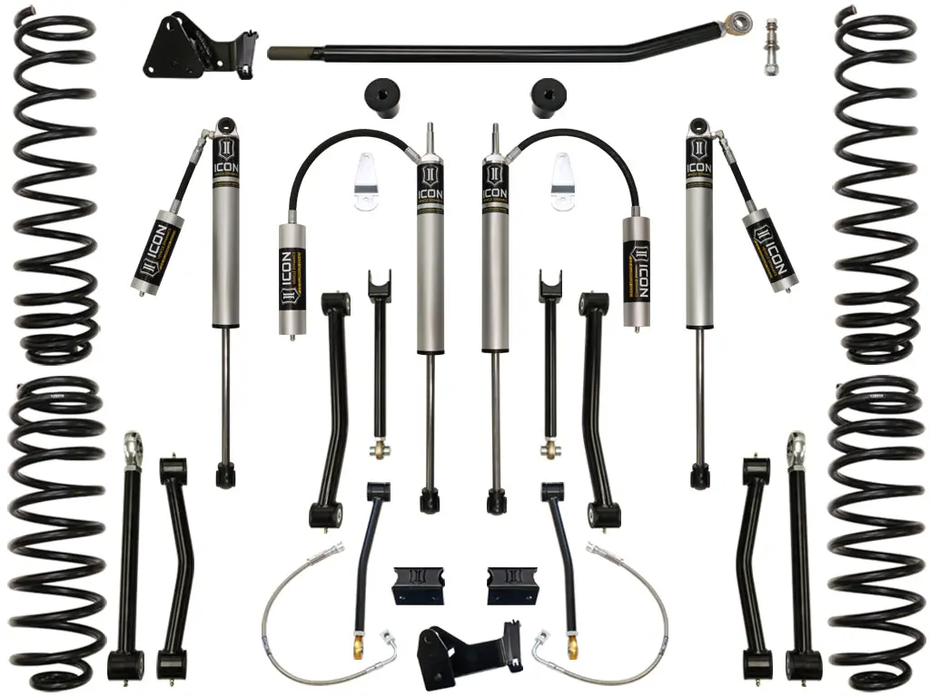 07-18 Jeep Jk 4.5" Stage 2 Suspension System 1