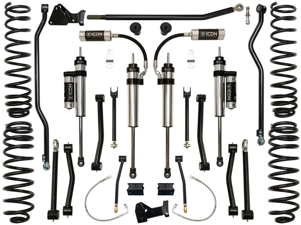 07-18 Jeep Jk 4.5" Stage 3 Suspension System 1
