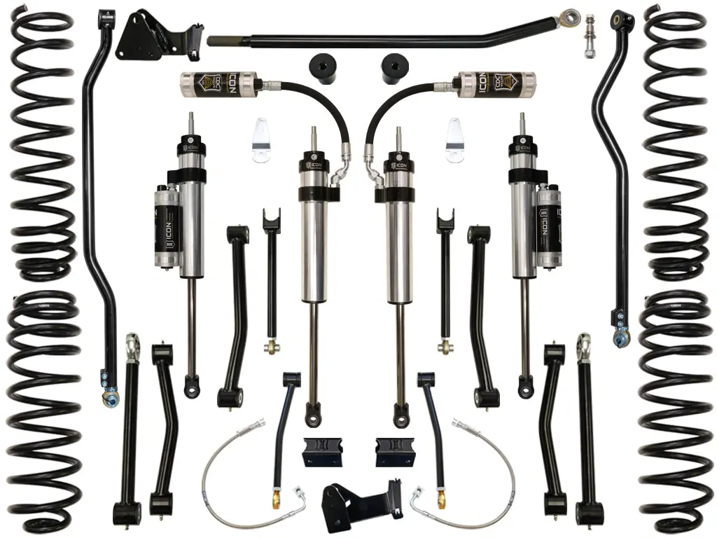 07-18 Jeep Jk 4.5" Stage 4 Suspension System 1
