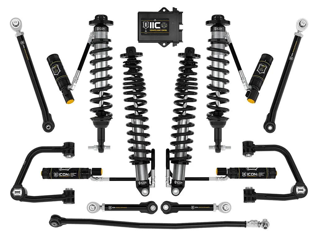 Icon 2021-2023 Bronco Sasquatch 2-3" Lift Stage 8 Suspension System Tubular Uca 1