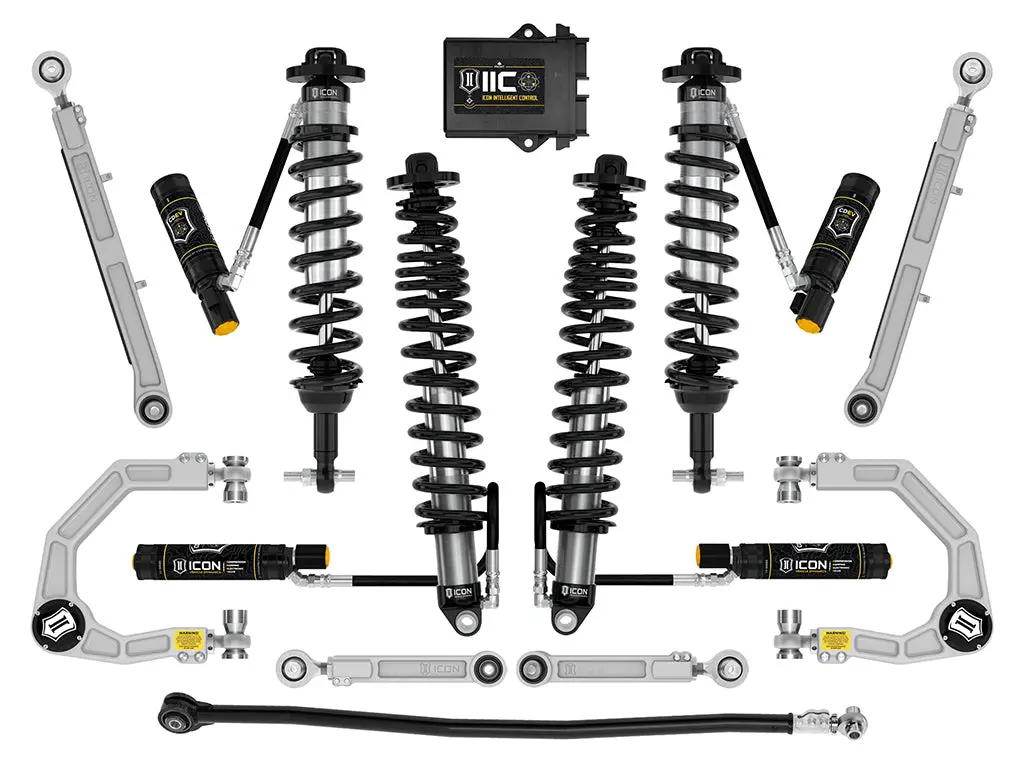 Icon 2021-2023 Bronco Sasquatch 2-3" Lift Stage 8 Suspension System Billet Uca 1