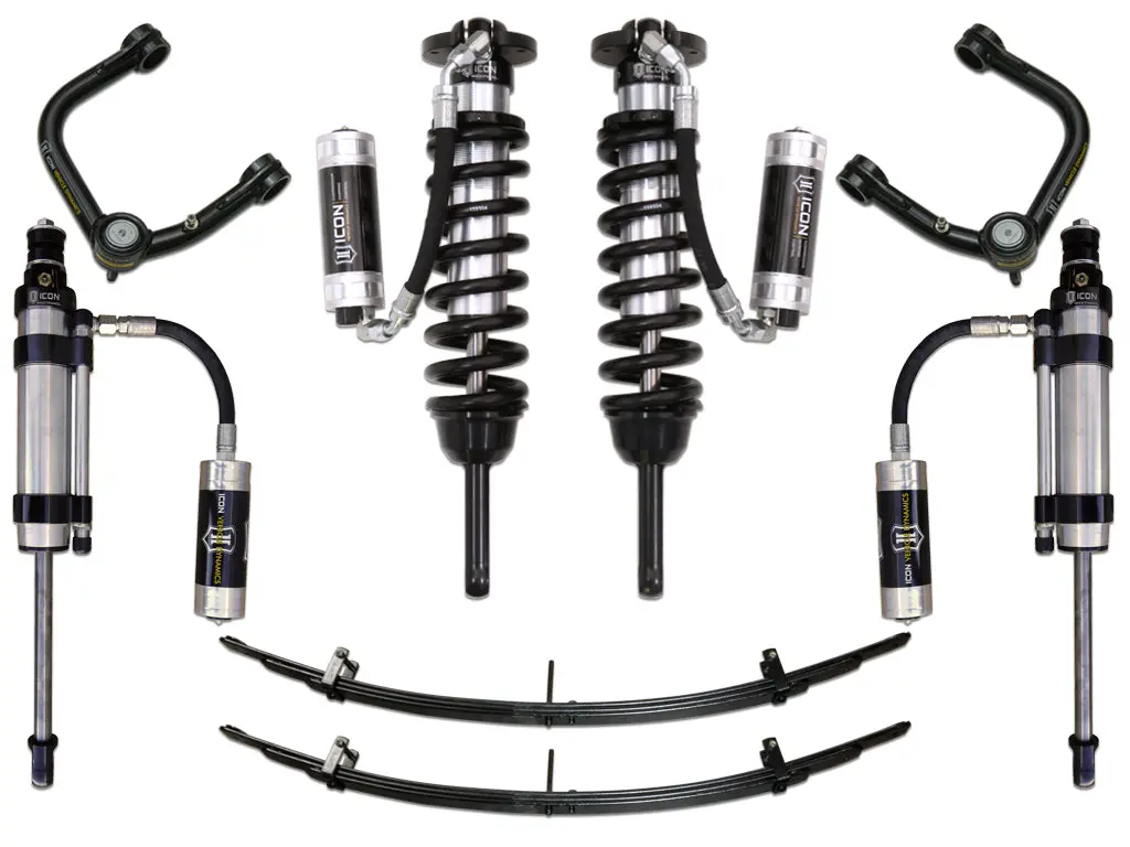 Icon 2005-2015 Toyota Tacoma 0-3.5" Lift/2016-2023 Tacoma 0-2.75" Lift Stage 7 Suspension System Tubular Uca 1