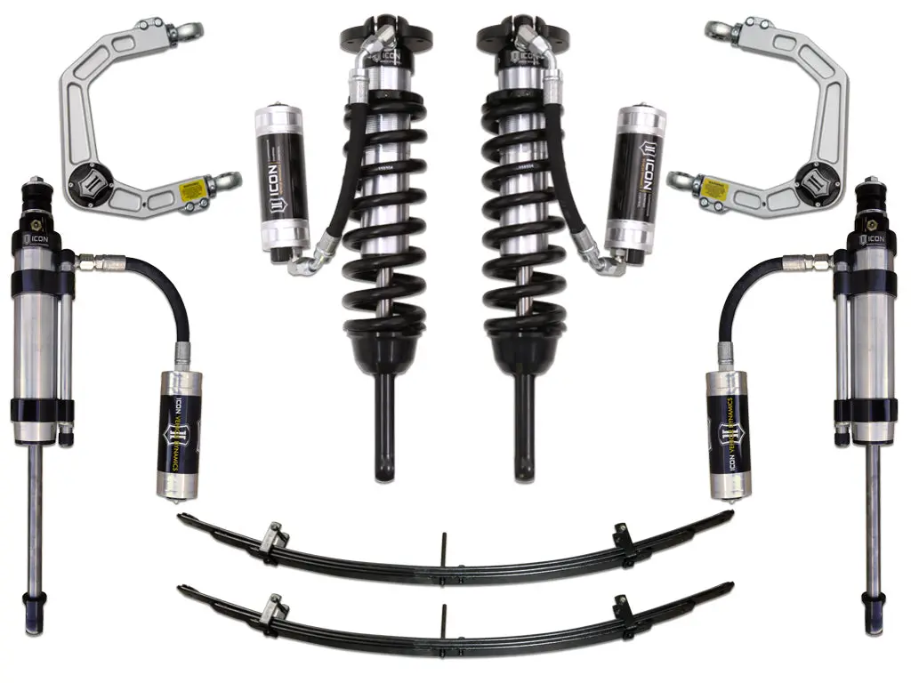 Icon 2005-2015 Toyota Tacoma 0-3.5" Lift/2016-2023 Tacoma 0-2.75" Lift Stage 7 Suspension System Billet Uca 1