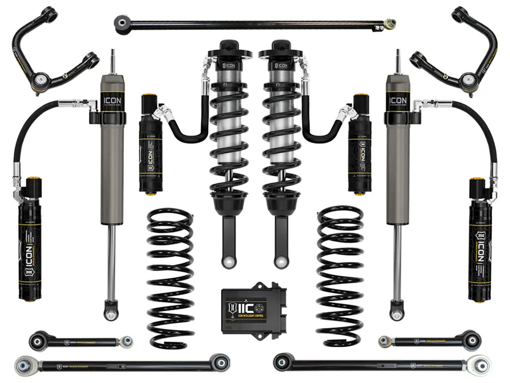 Icon 2010-2024 Toyota 4Runner 0-3.5" Lift Stage 9 Suspension System Tubular Uca 1