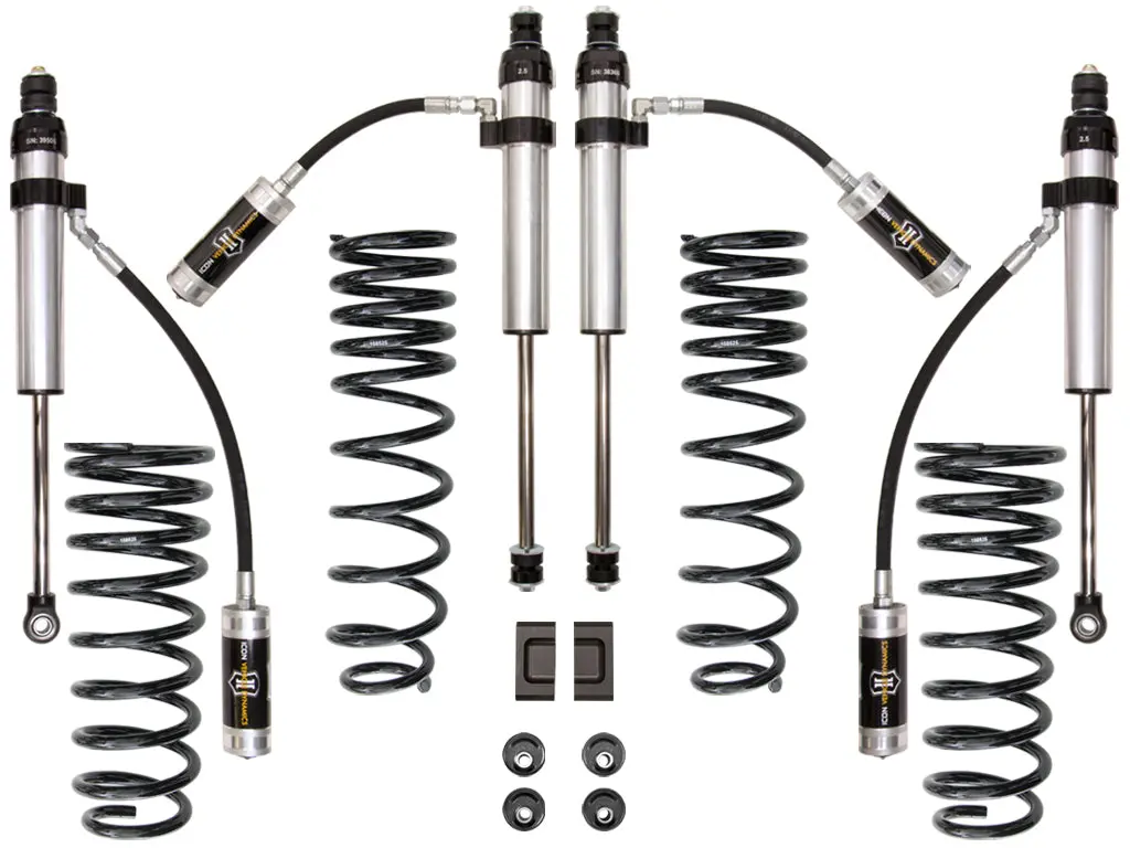 91-97 Land Cruiser 80 Series 3" Stage 2 Suspension System 1
