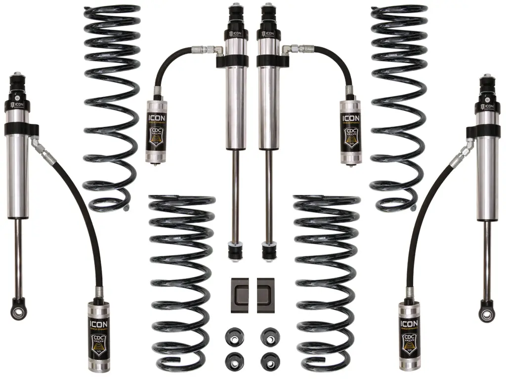 91-97 Land Cruiser 80 Series 3" Stage 3 Suspension System 1
