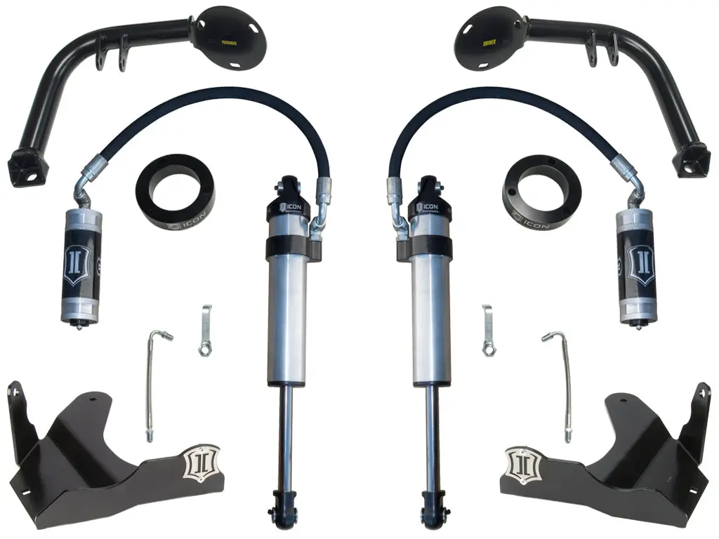 Icon 2010-2024 Toyota 4Runner/2010-2014 Toyota Fj Cruiser Stage 1 S2 Secondary Shock Upgrade System 1