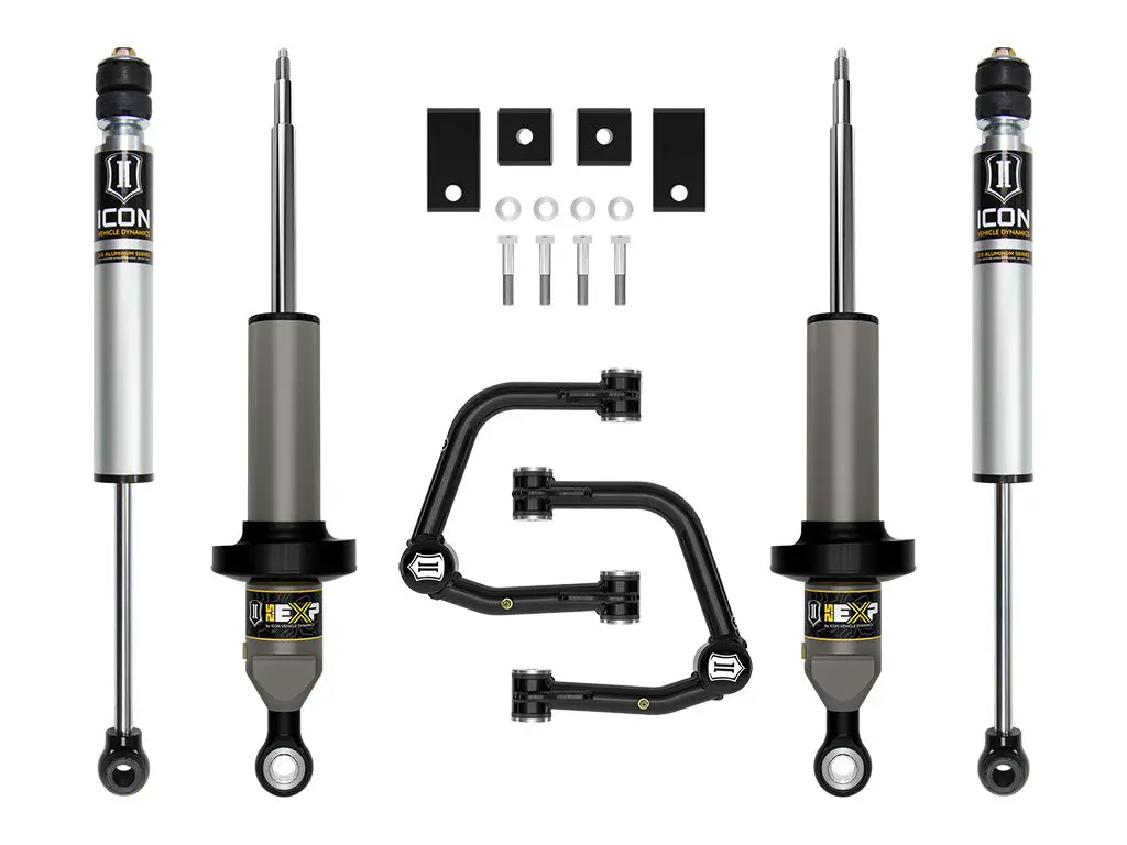 Icon 22-23 Toyota Tundra 2-3" Lift Stage 2 2.5 Exp Suspension System Tubular 1