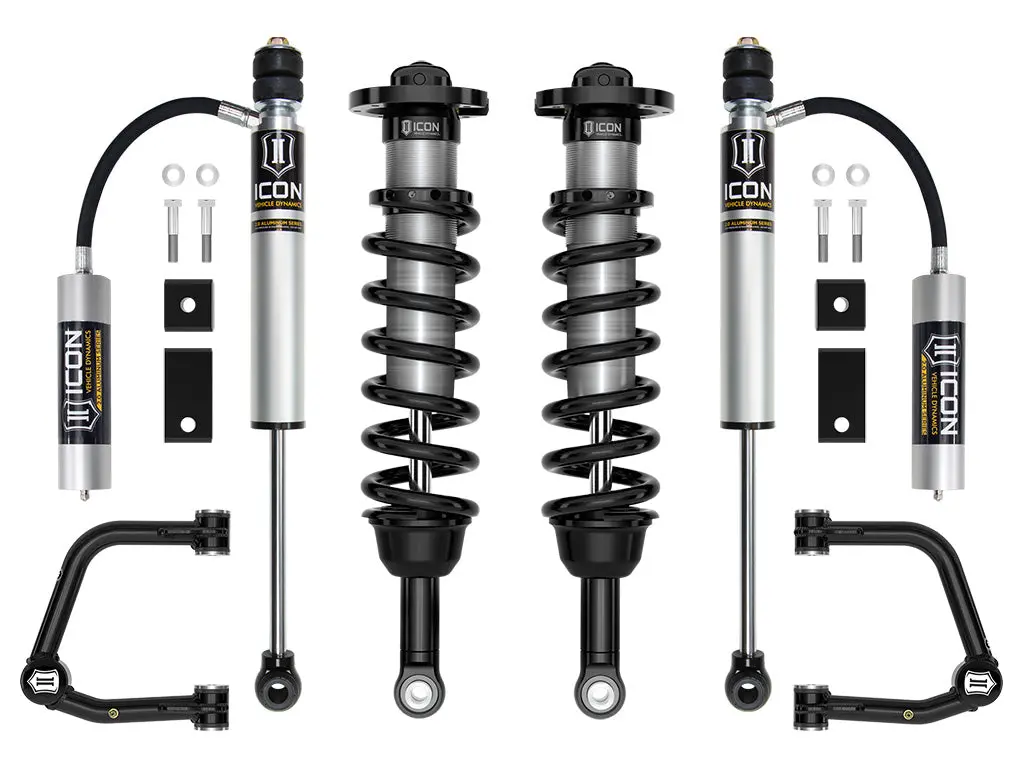 Icon 22-23 Toyota Tundra 2-3.5" Lift Stage 5 2.5 Suspension System Tubular 1
