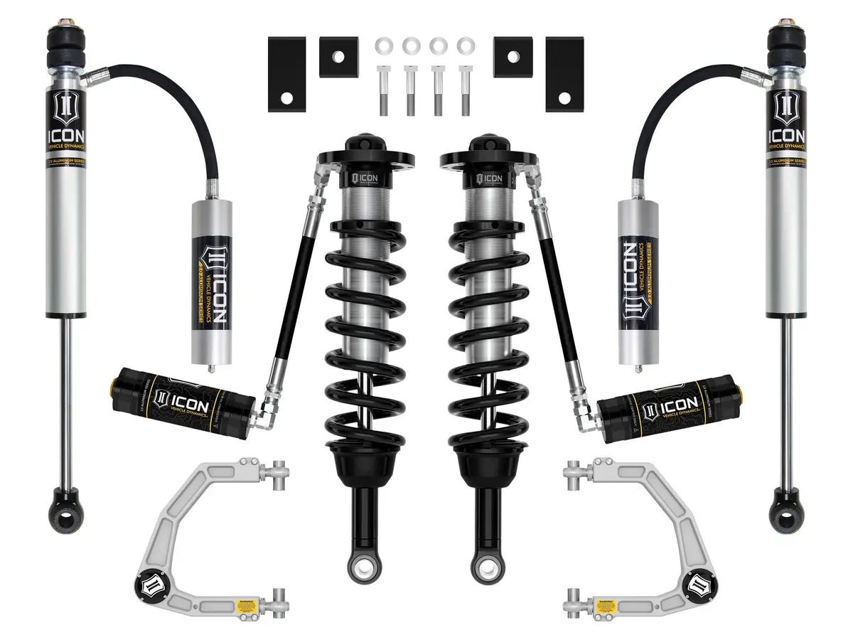 Icon 22-23 Toyota Tundra 1.25-3.5" Lift Stage 6 2.5 Suspension System Billet 1