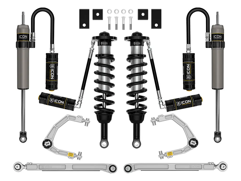 Icon 22-23 Toyota Tundra 1.25-3.5" Lift Stage 8 2.5 Suspension System Billet 1