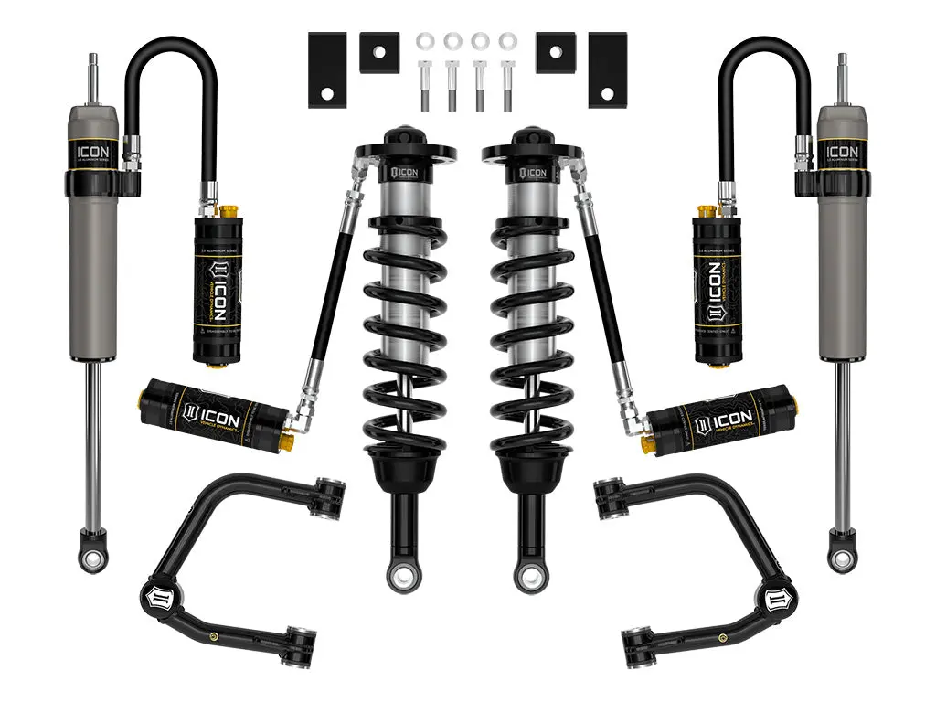 Icon 22-23 Toyota Tundra 2-3.5" Lift Stage 9 2.5 Suspension System Tubular 1