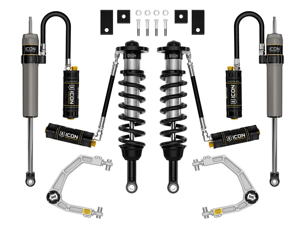Icon 22-23 Toyota Tundra 1.25-3.5" Lift Stage 9 2.5 Suspension System Billet 1