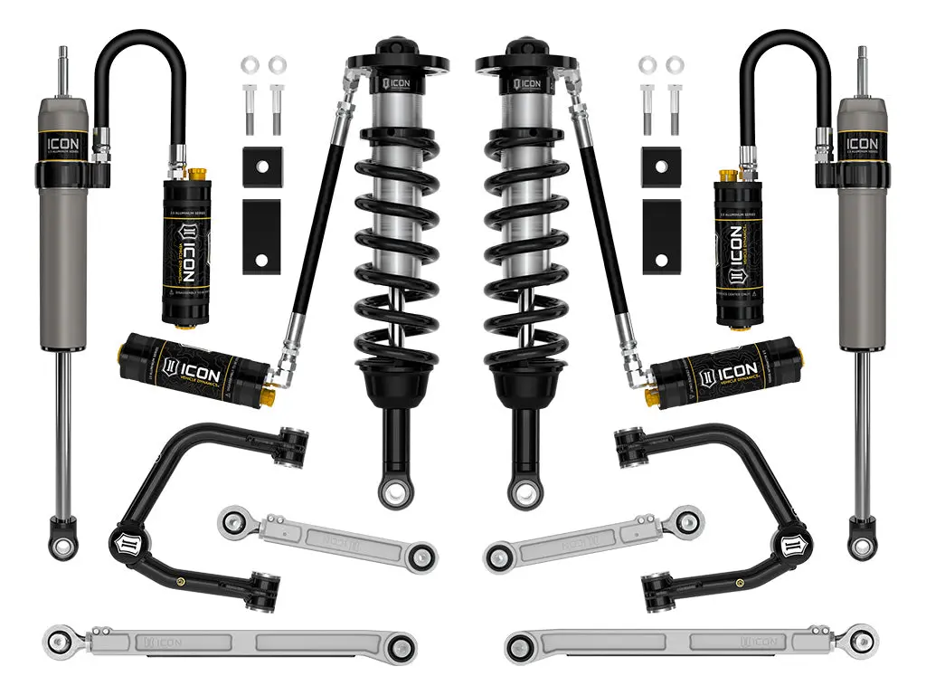 Icon 22-23 Toyota Tundra 2-3.5" Lift Stage 10 2.5 Suspension System Tubular 1