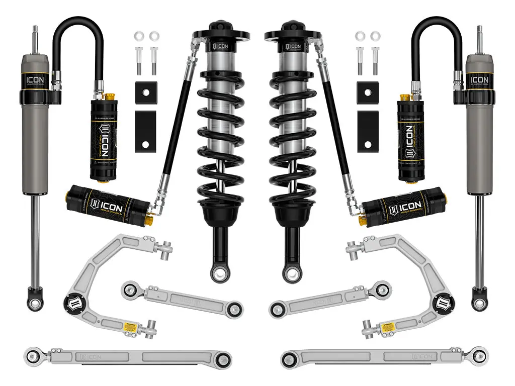 Icon 22-23 Toyota Tundra 1.25-3.5" Lift Stage 10 2.5 Suspension System Billet 1