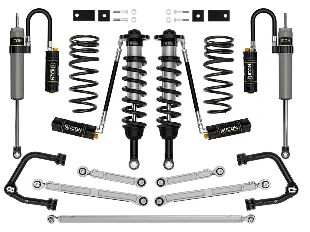 Icon 22-23 Toyota Tundra 2-3.5" Lift Stage 10 2.5 Suspension System Tubular 1