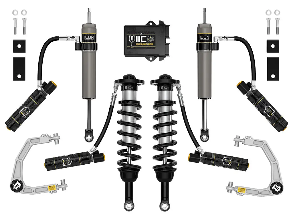 Icon 22-23 Toyota Tundra 1.25-3.5" Lift Stage 12 2.5 Suspension System Billet 1