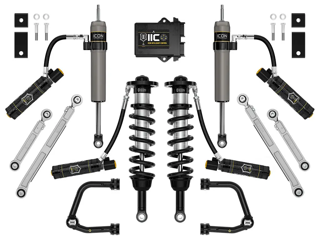 Icon 22-23 Toyota Tundra 2-3.5" Lift Stage 13 2.5 Suspension System Tubular 1