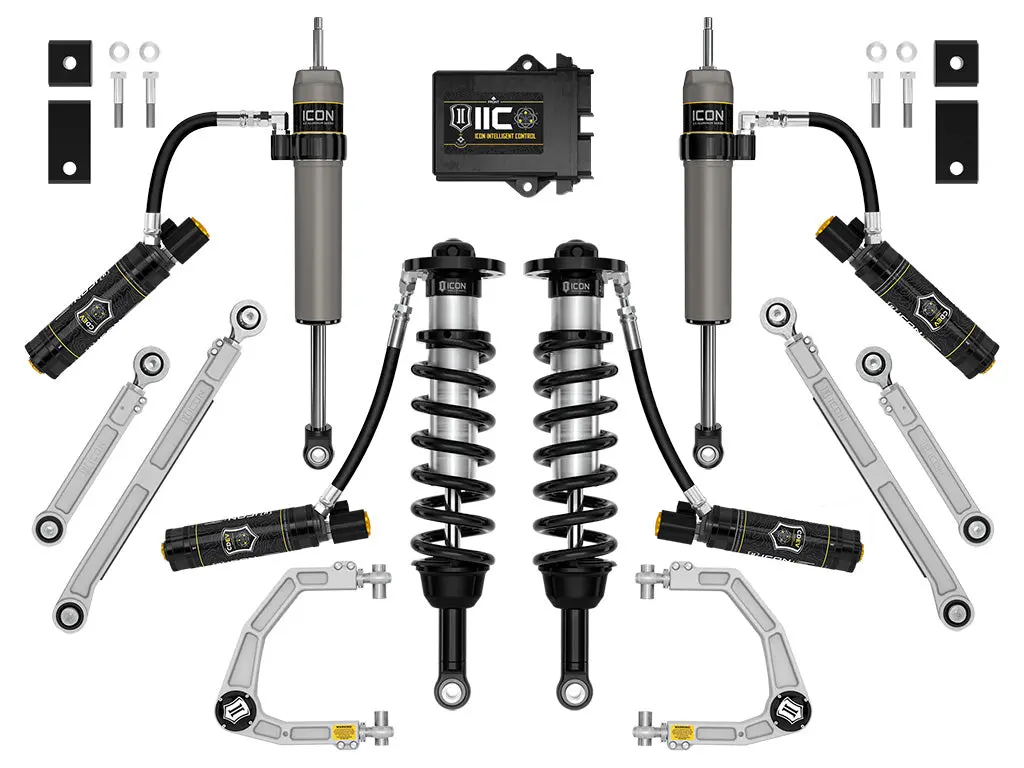 Icon 22-23 Toyota Tundra 2-3.5" Lift Stage 13 2.5 Suspension System Billet 1