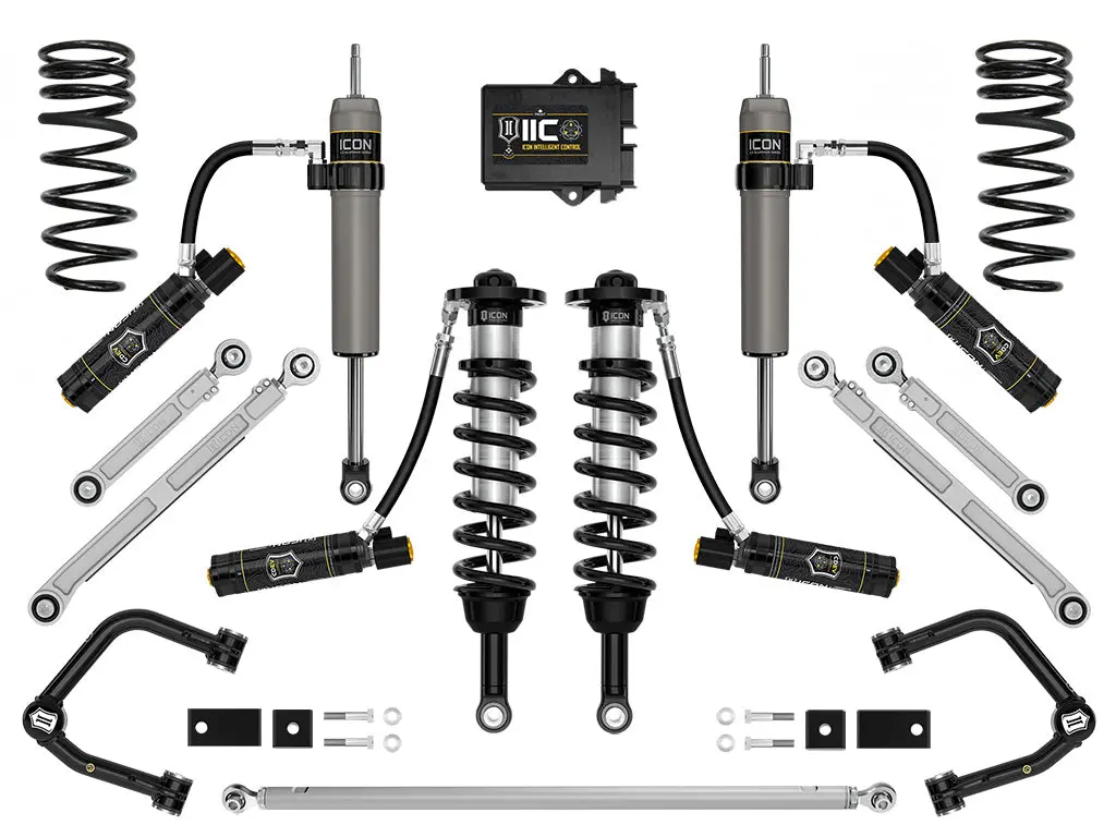 Icon 22-23 Toyota Tundra 2-3.5" Lift Stage 14 2.5 Suspension System Tubular 1