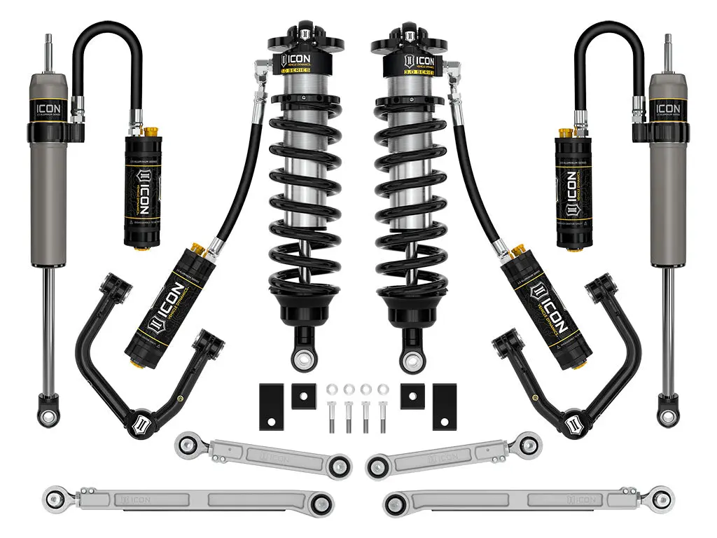 Icon 22-23 Toyota Tundra 2-3.25" Lift Stage 1 3.0 Suspension System Tubular 1