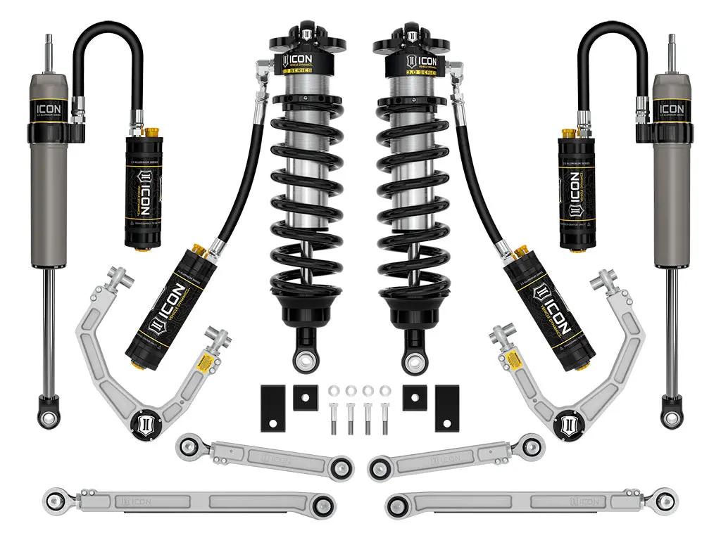 Icon 22-23 Toyota Tundra 1.25-3.25" Lift Stage 1 3.0 Suspension System Billet 1