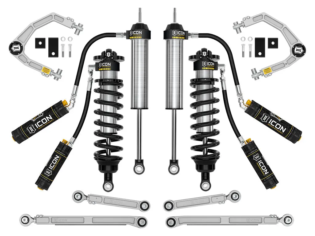 Icon 22-23 Toyota Tundra 1.25-3.25" Lift Stage 2 3.0 Suspension System Billet 1