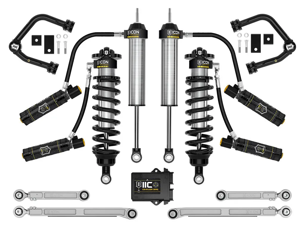 Icon 22-23 Toyota Tundra 2-3.25" Lift Stage 5 3.0 Suspension System Tubular 1