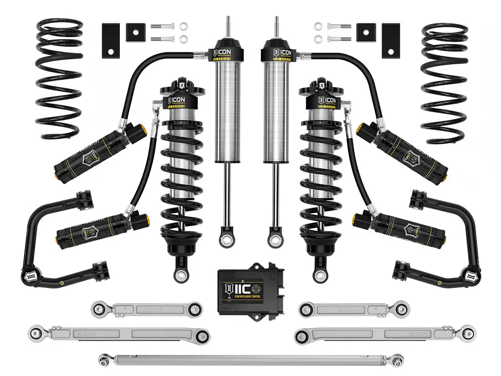 Icon 22-23 Toyota Tundra 2-3.25" Lift Stage 6 3.0 Suspension System Tubular 1