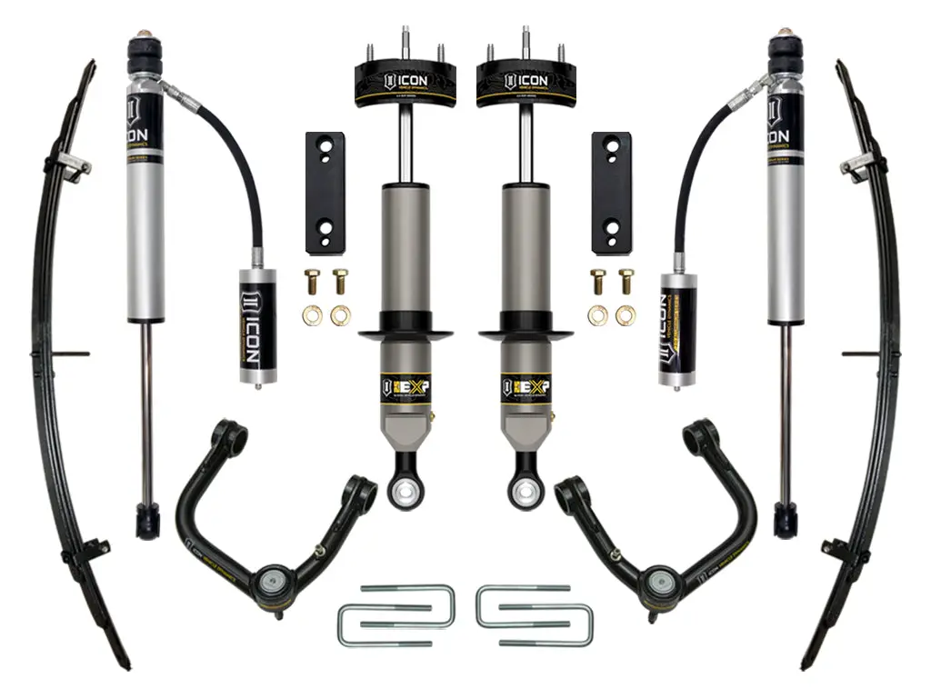 Icon 2005-2023 Toyota Tacoma 0-2" Lift Stage 3 Exp Suspension System Tubular Uca 1