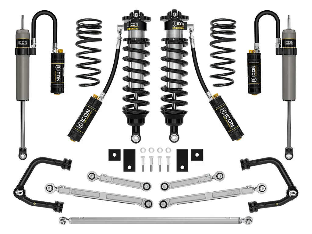 Icon 2023-2024 Toyota Sequoia 3-4.25" Lift Stage 1 3.0 Suspension System Tubular 1