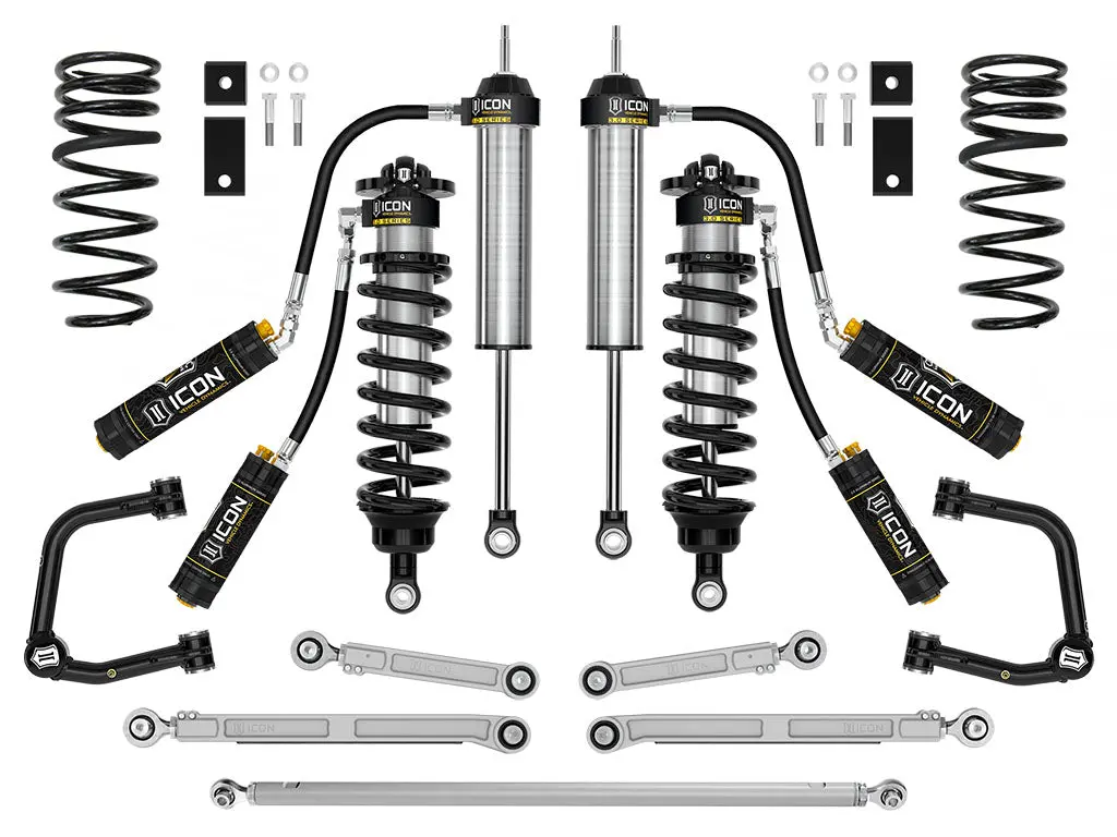 Icon 2023-2024 Toyota Sequoia 3-4.25" Lift Stage 2 3.0 Suspension System Tubular 1