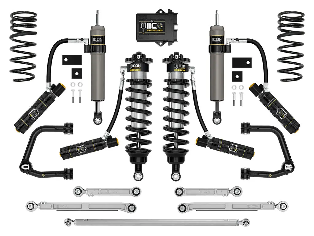 Icon 2023-2024 Toyota Sequoia 3-4.25" Lift Stage 3 3.0 Suspension System Tubular 1