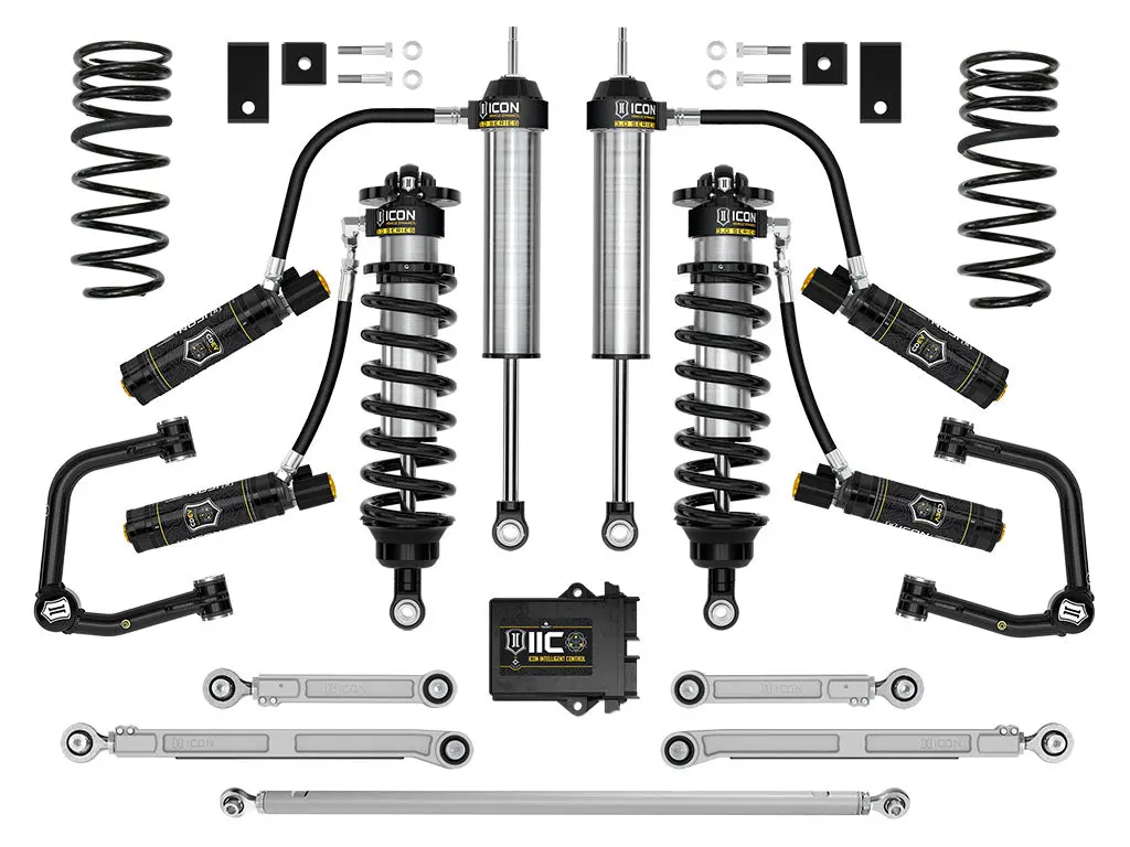 Icon 2023-2024 Toyota Sequoia 3-4.25" Lift Stage 4 3.0 Suspension System Tubular 1