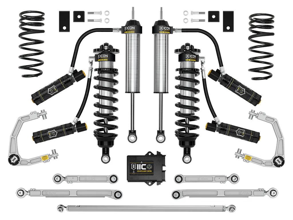 Icon 2023-2024 Toyota Sequoia 3-4.25" Lift Stage 4 3.0 Suspension System Billet 1