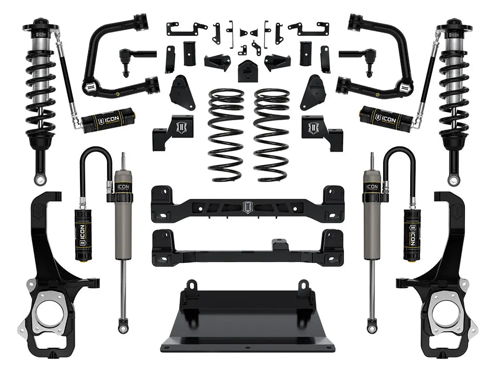 Icon 2022-2023 Toyota Tundra 6" Lift Stage 4 Suspension System With Tubular Upper Control Arms 1
