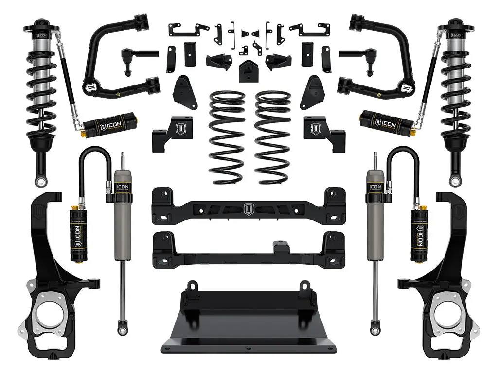 Icon 2022-2023 Toyota Tundra 6" Lift Stage 6 Suspension System With Tubular Upper Control Arms 1