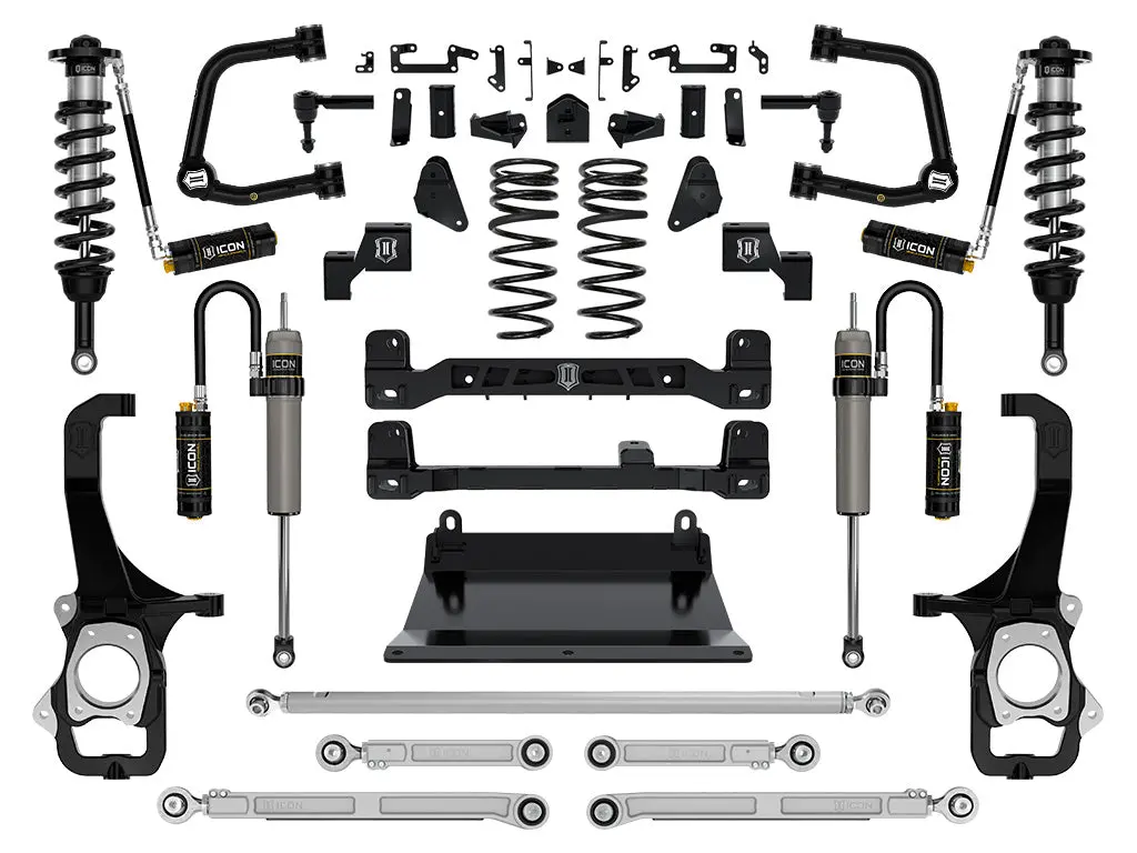 Icon 2022-2023 Toyota Tundra 6" Lift Stage 7 Suspension System With Tubular Upper Control Arms 1