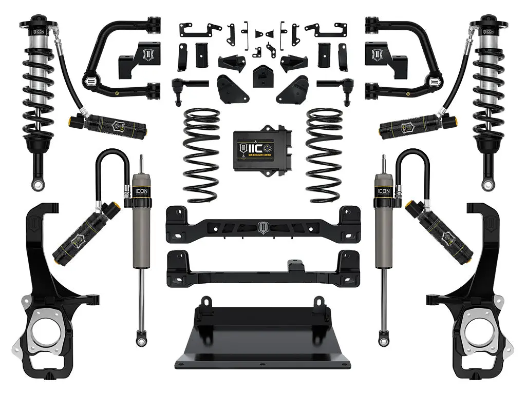 Icon 2022-2023 Toyota Tundra 6" Lift Stage 8 Suspension System With Tubular Upper Control Arms 1