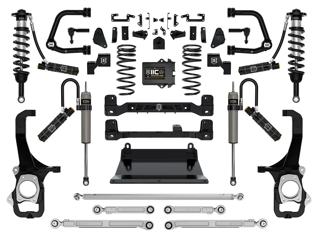 Icon 2022-2023 Toyota Tundra 6" Lift Stage 9 Suspension System With Tubular Upper Control Arms 1