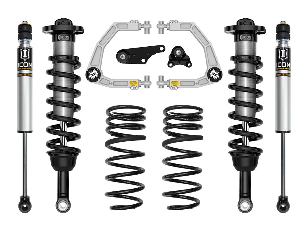 Icon 2024 Toyota Tacoma 1.25-3" Lift Stage 2 Suspension System Billet Uca W/ Triple Rate Rear Springs 1