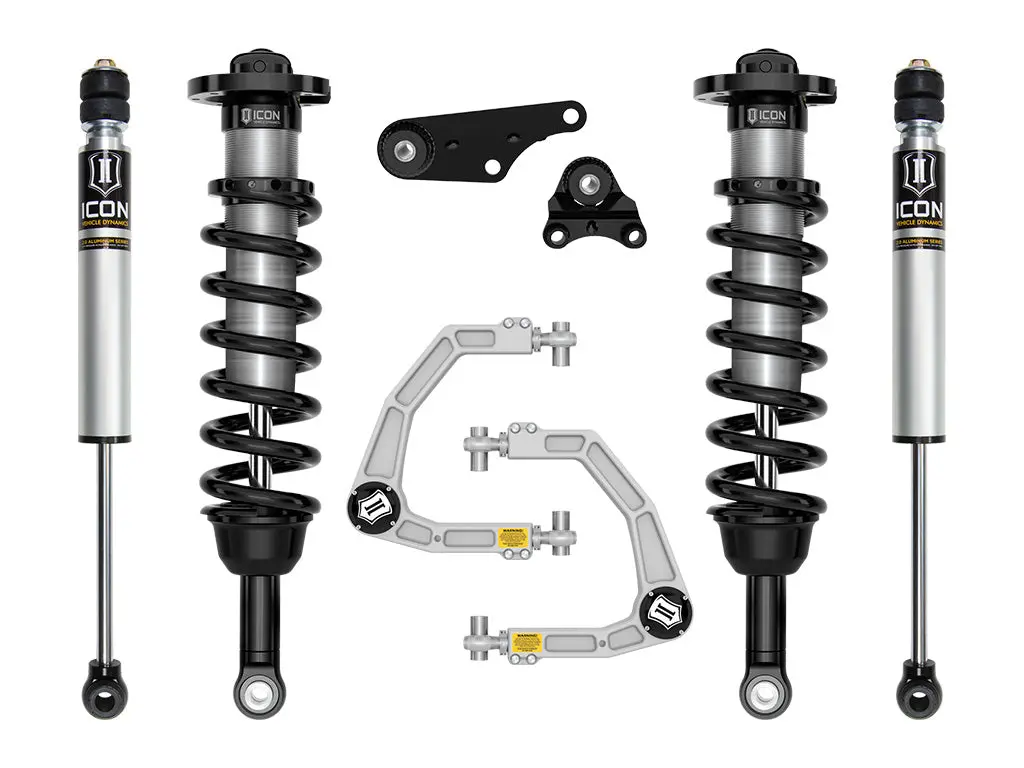 Icon 2024 Toyota Tacoma 1.25-3" Lift Stage 2 Suspension System Billet Uca 1