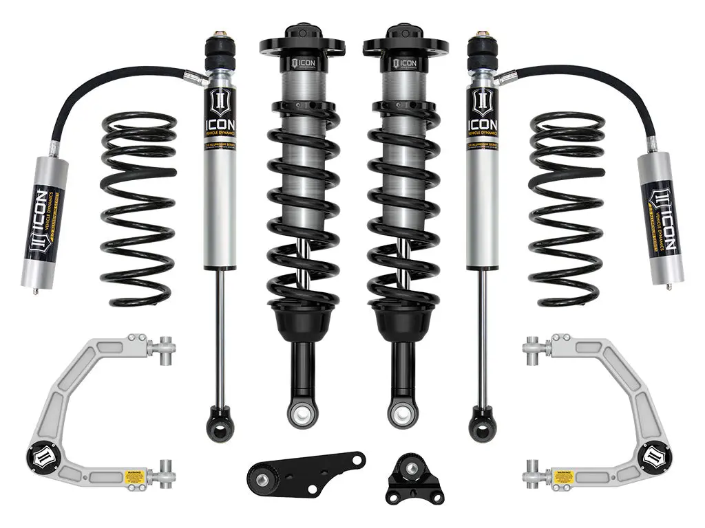 Icon 2024 Toyota Tacoma 1.25-3" Lift Stage 3 Suspension System Billet Uca W/ Triple Rate Rear Springs 1