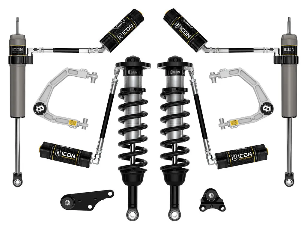 Icon 2024 Toyota Tacoma 1.25-3" Lift Stage 4 Suspension System Billet Uca 1