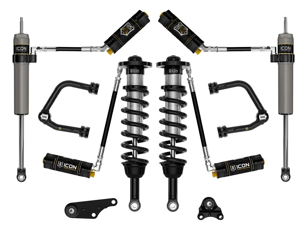Icon 2024 Toyota Tacoma 1.25-3" Lift Stage 5 Suspension System Tubular Uca 1