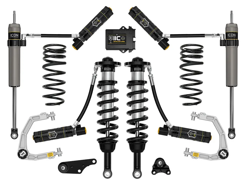 Icon 2024 Toyota Tacoma 1.25-3" Lift Stage 6 Suspension System Billet Uca W/ Triple Rate Rear Springs 1