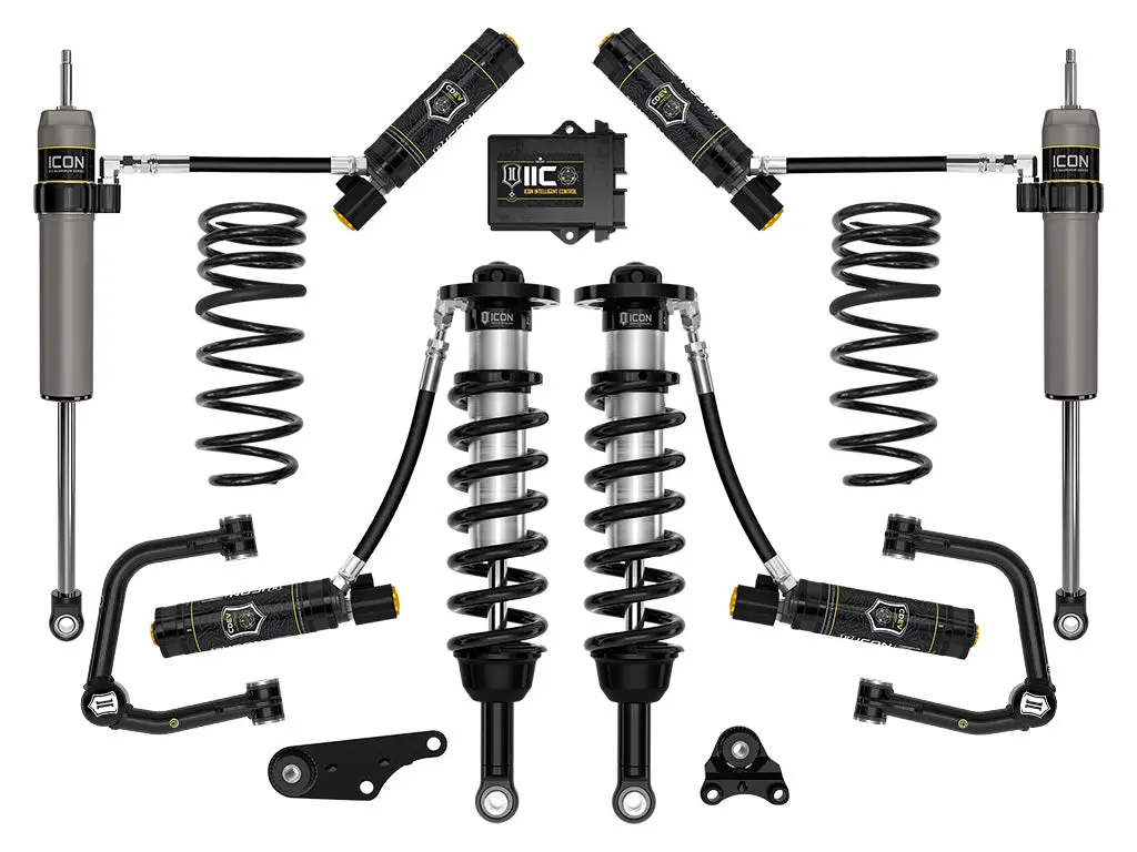 Icon 2024 Toyota Tacoma 1.25-3" Lift Stage 6 Suspension System Tubular Uca W/ Triple Rate Rear Springs 1