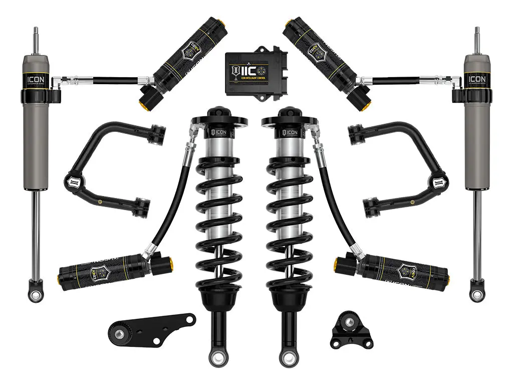 Icon 2024 Toyota Tacoma 1.25-3" Lift Stage 6 Suspension System Tubular Uca 1